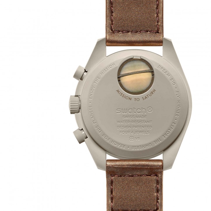 Swatch Omega Mission to Saturn