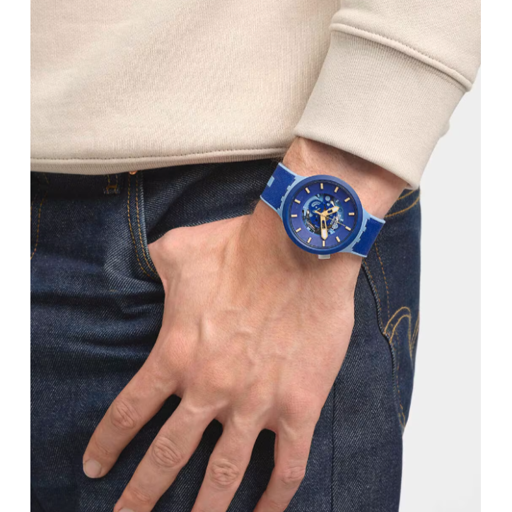 Swatch Big Bold Bouncing Blue