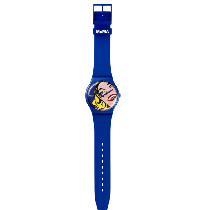 SWATCH GIRL BY ROY LICHTENSTEIN